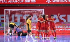 九游官网:女子五人制足球亚洲杯中国队取“开门红”